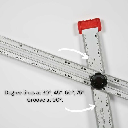 Kapro Tools Kapro Drywall Set - Stud Level, Adjustable T-Square, and Tape Measure 317-DWS